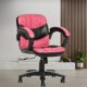 Soriente LB Workstation Chair Pink And Black