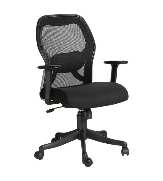 VJ-405-Mesh Padded Seat Cincture Executive High Back Chair