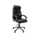 Extra Padded Leather Black High Back Executive Chair