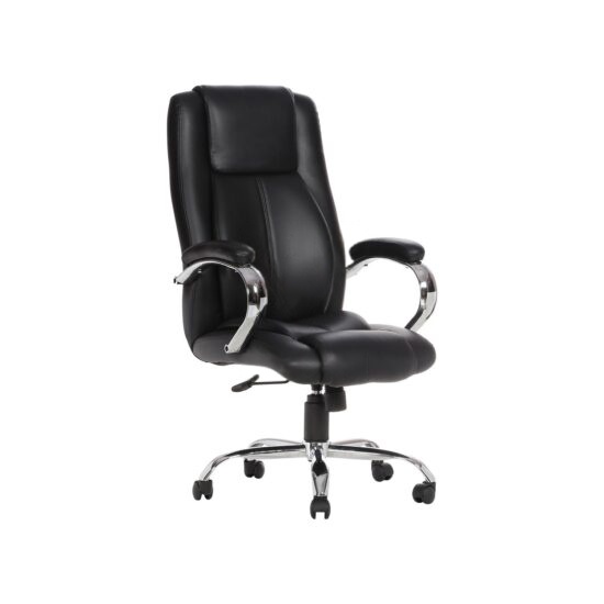 VJ-504-Black Leather High Back Sano Executive Chair