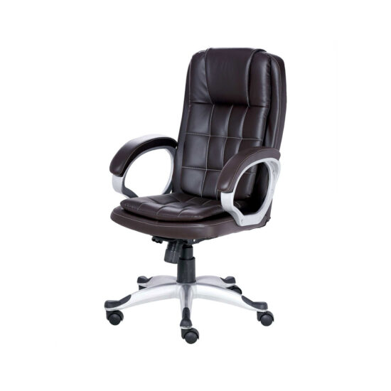 THE LOVELY EXECUTIVE HIGH BACK CHAIR IN BROWN COLOR THE LOVELY EXECUTIVE HIGH BACK CHAIR IN BROWN COLOR
