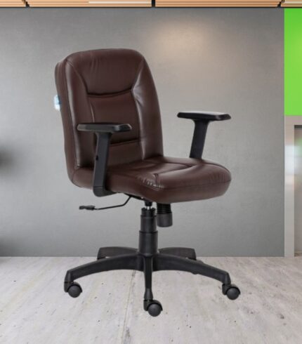 VJ-1010-Low Back Computer Chair In Brown Color