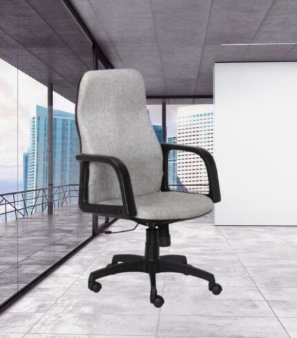 VJ-1018-FABRIC EXECUTIVE CHAIR IN GRAY COLOR