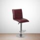 VJ-1063-BAR STOOL WITH BACKREST IN BROWN COLOR