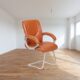 VJ-1208 Boss Modern Cantilever Chair In Tan Colour