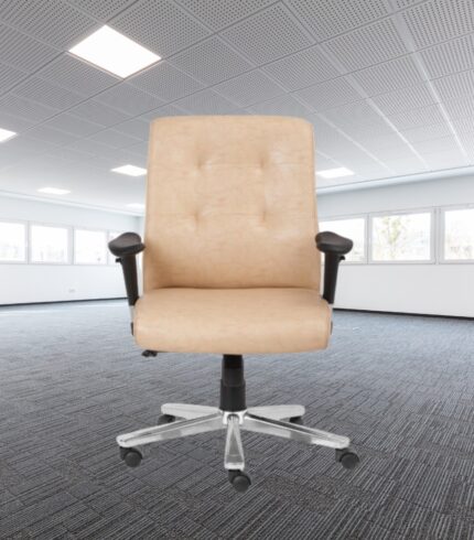 VJ-1323-Mid Back Executive Office Chair With T-Shape Armrest