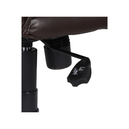 High Back Brown Leather Executive Office Chair