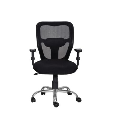Black Mesh High Back Revolving Chair