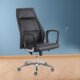 HB Leatherette Office Chair Black