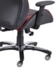 High Back Leatherette Gaming Any Time Chair Black & Red High Back Leatherette Gaming Any Time Chair Black & Red