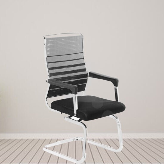 VJ-811 Mid Back Mesh Office Chair Black