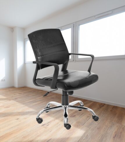 VJ-815 Leatherite Revolving mid back Office Chair