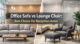 office sofa vs lounge chair image